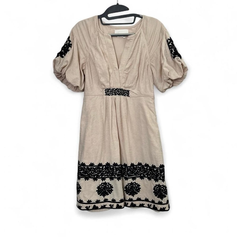 Anthropologie Orla Embroidered Mini Dress Boho - Picture 9 of 10